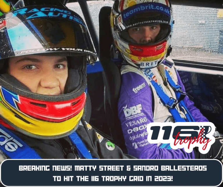 Street & Ballesteros excited for 2023 116 Trophy campaign Matty